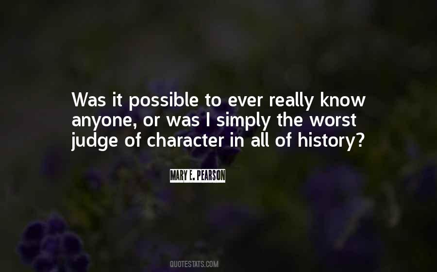 Character Judge Quotes #1284410
