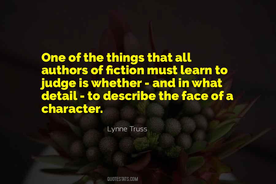 Character Judge Quotes #1376665