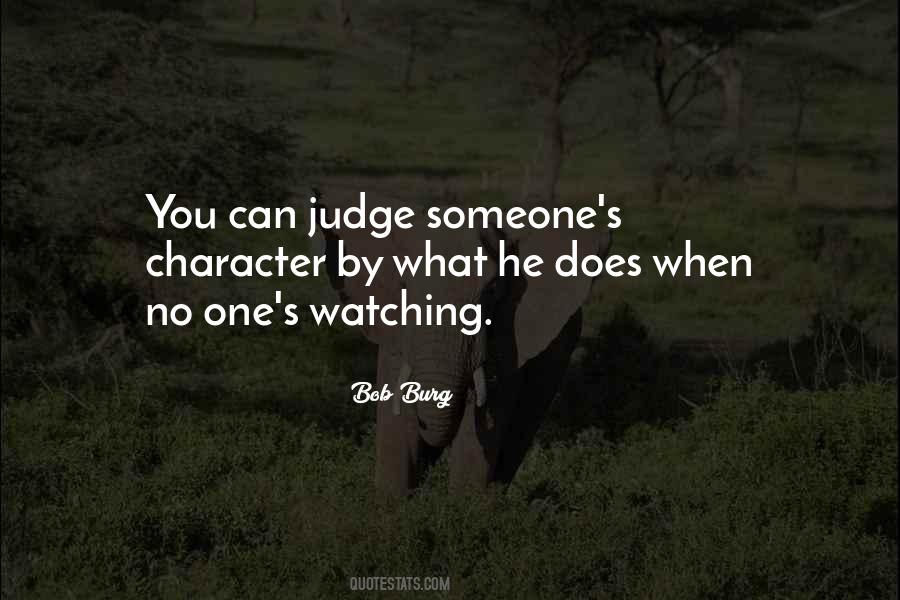 Character Judge Quotes #1683408