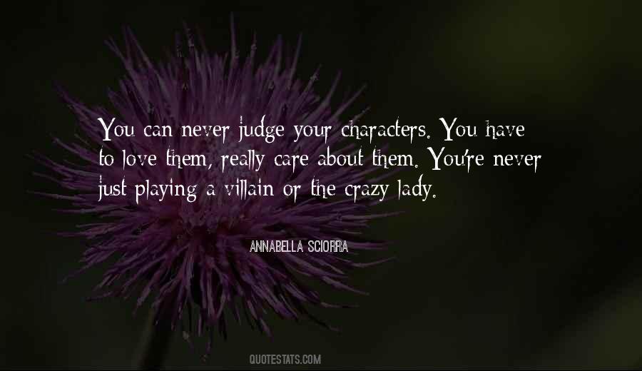 Character Judge Quotes #1811220