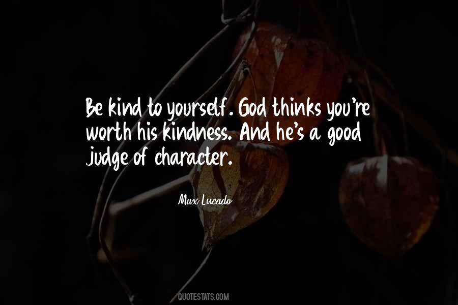 Character Judge Quotes #376898