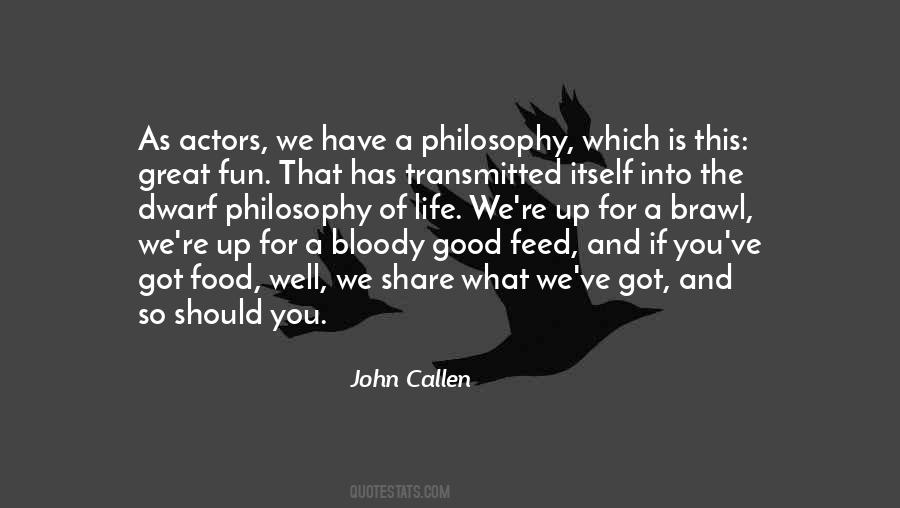 Food And Fun Quotes #1376397