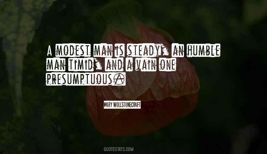 Modest And Humble Quotes #36217