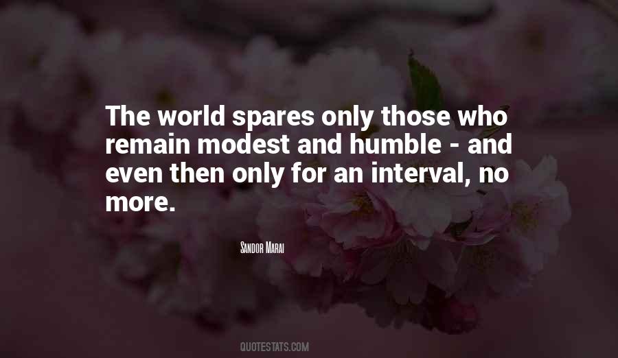 Modest And Humble Quotes #584613