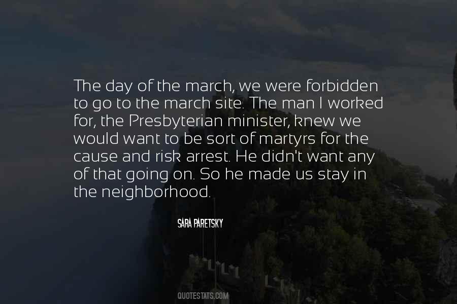 We March On Quotes #1533016