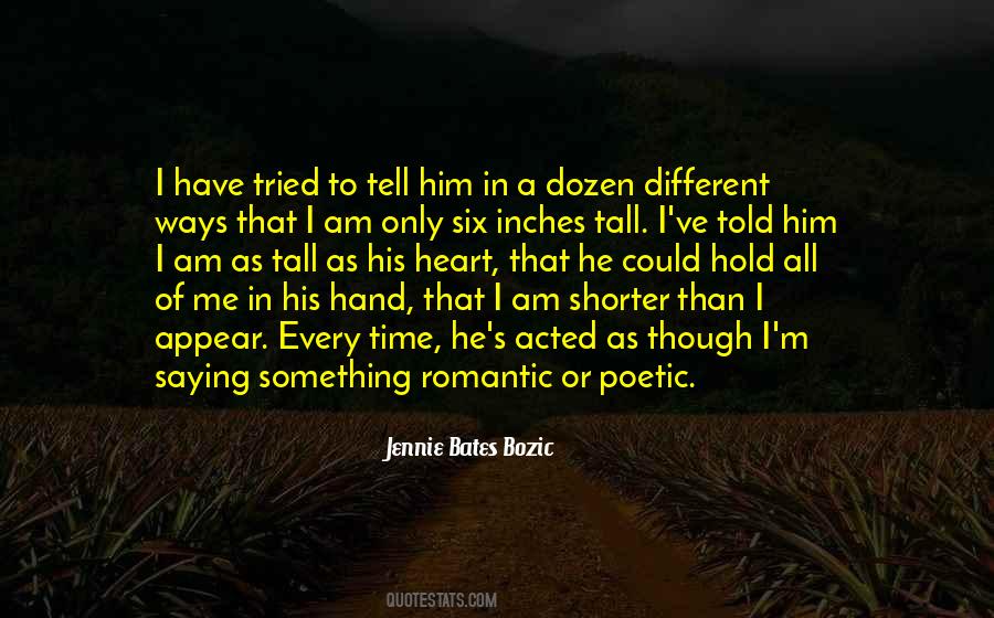 Poetic Romantic Quotes #313284