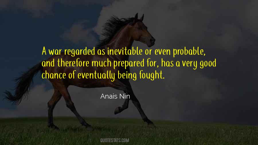 Prepared For War Quotes #1403278