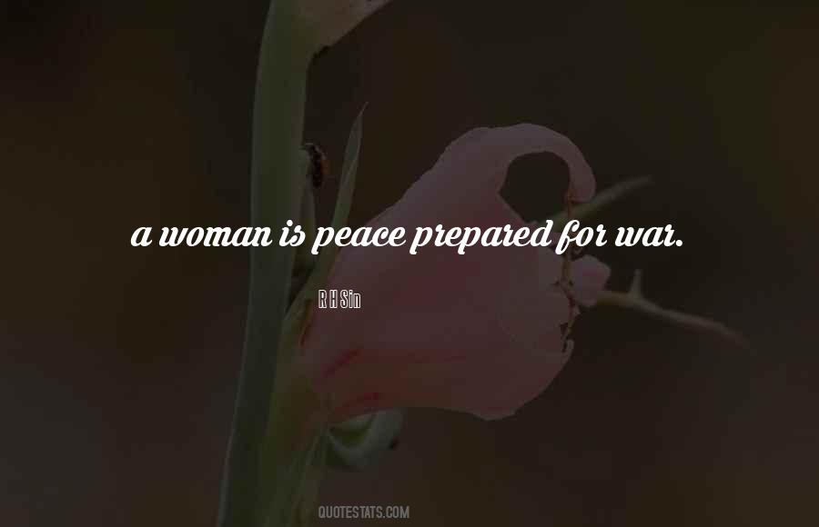 Prepared For War Quotes #350705