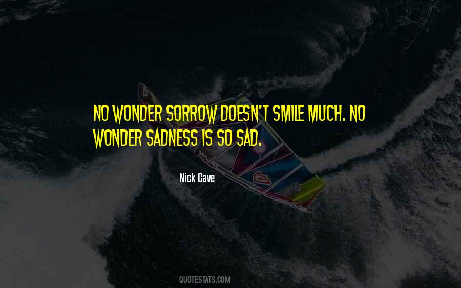 So Much Sadness Quotes #1600339