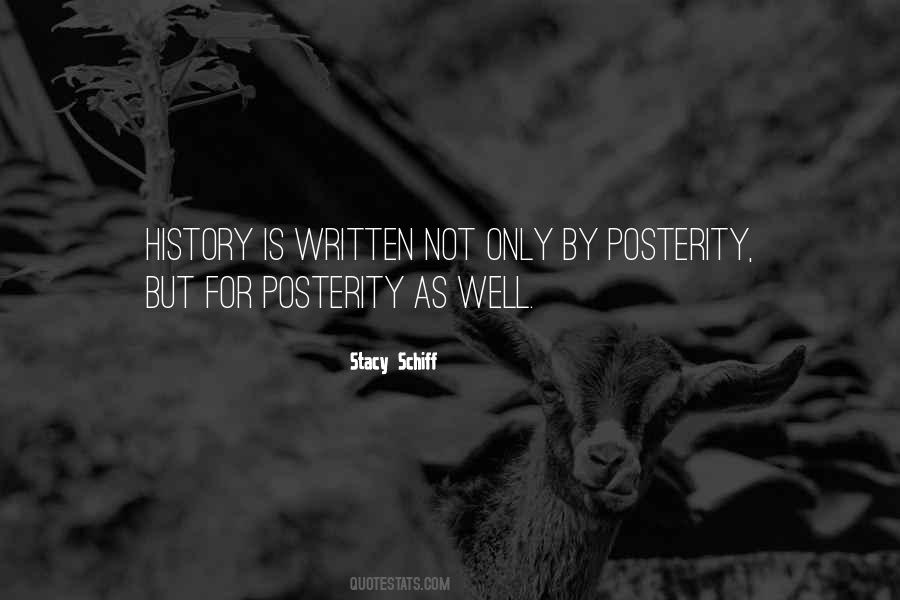 History Is Written By Quotes #1339224