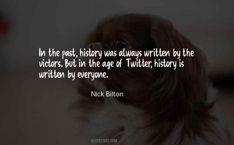 History Is Written By Quotes #1602918