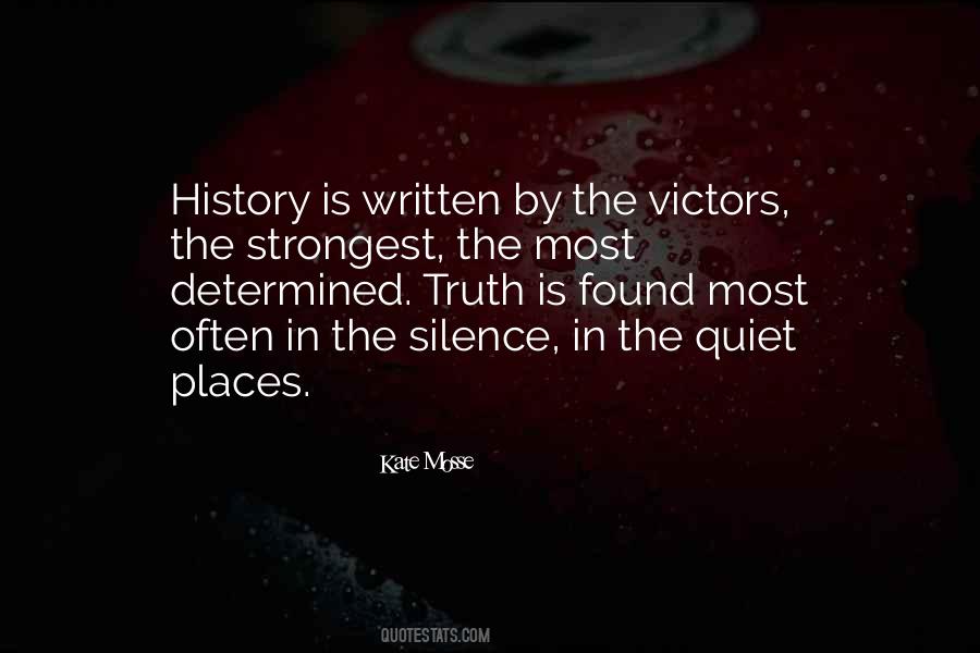 History Is Written By Quotes #301138