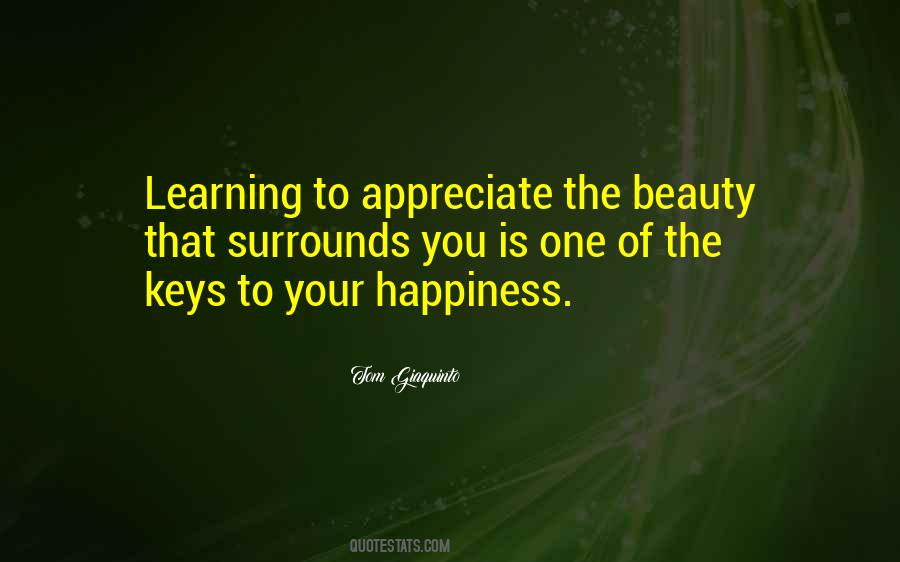 Beauty Appreciation Quotes #277976