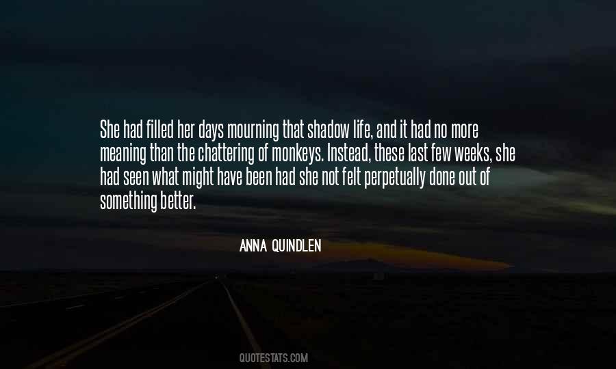 Have Seen Better Days Quotes #1750502