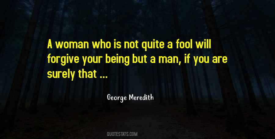 Not Being A Fool Quotes #798695