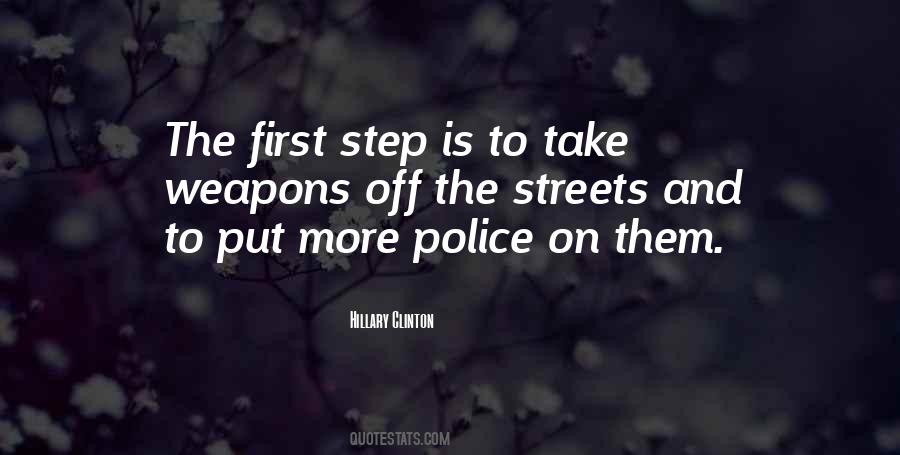 Take First Step Quotes #976569