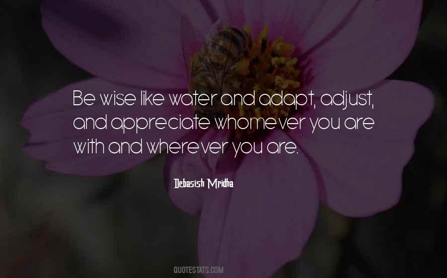 Water Wisdom Quotes #1145457