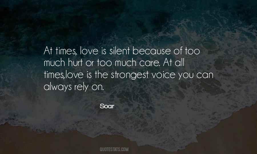 Quotes About The Voice Of Passion #1689420