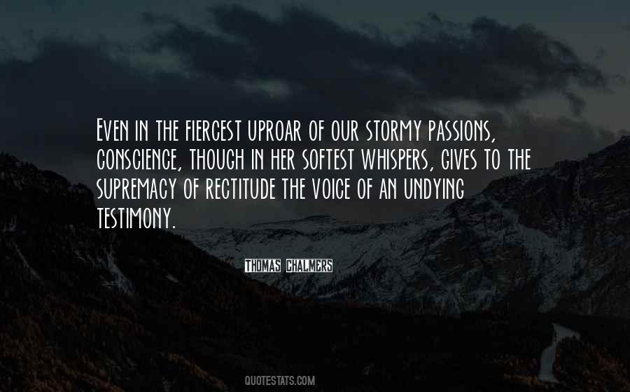 Quotes About The Voice Of Passion #305932