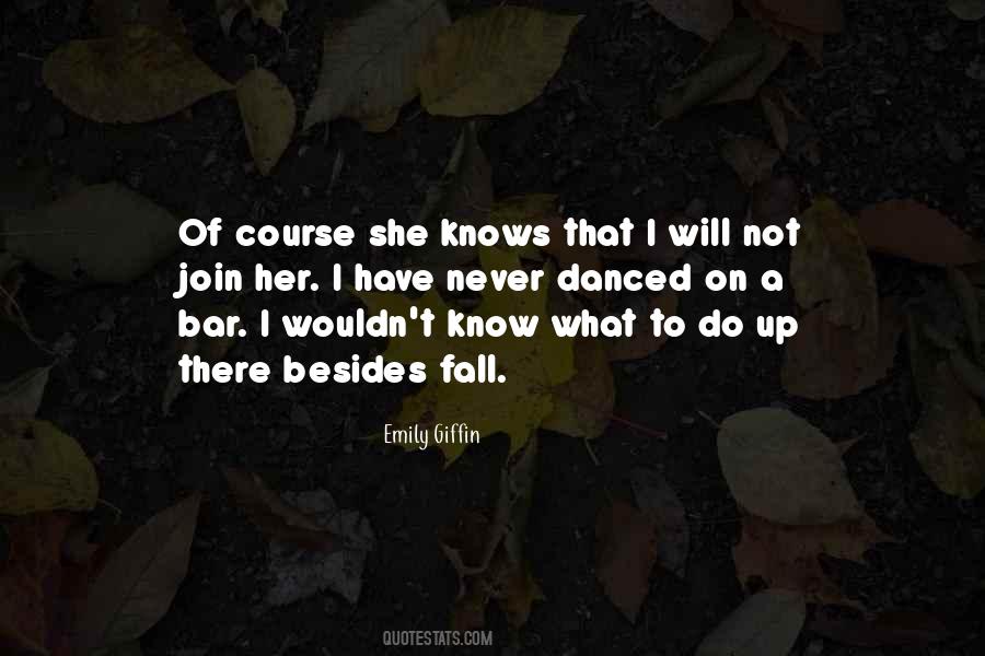 I Never Fall Quotes #315089