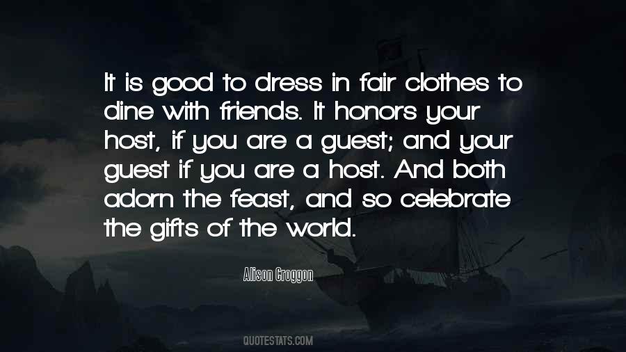 Quotes About A Good Dress #1319369