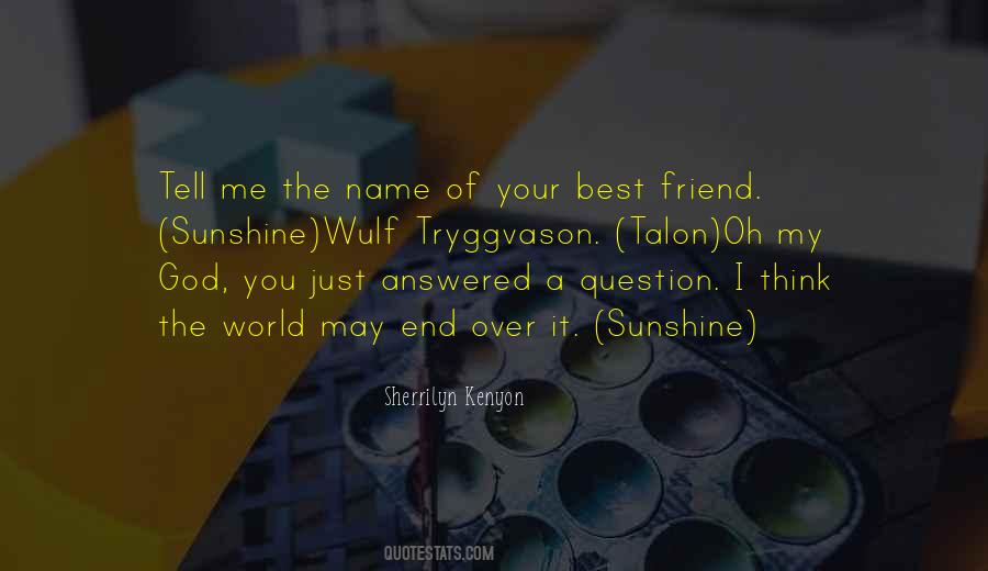 God Sunshine Quotes #440235