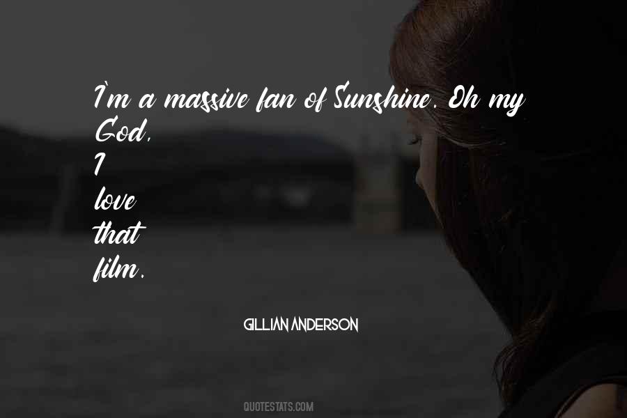 God Sunshine Quotes #815508