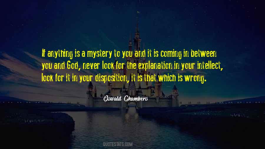 God Is A Mystery Quotes #1383126