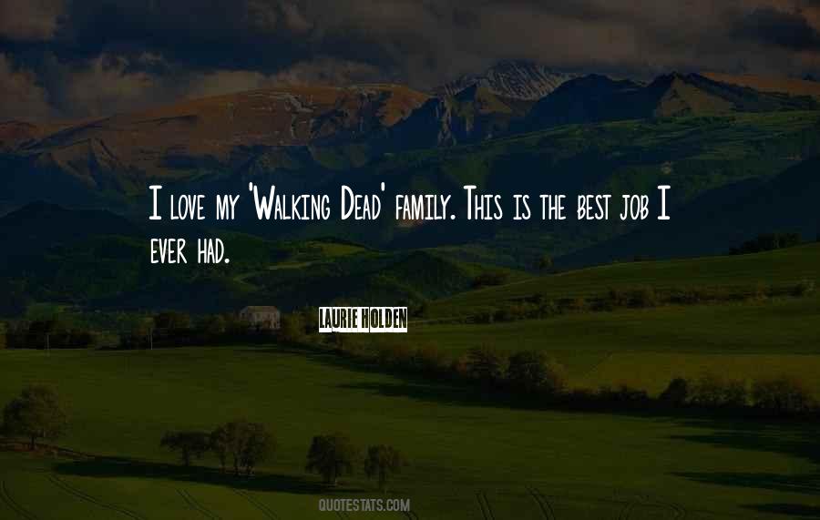 Walking Dead Family Quotes #1702415