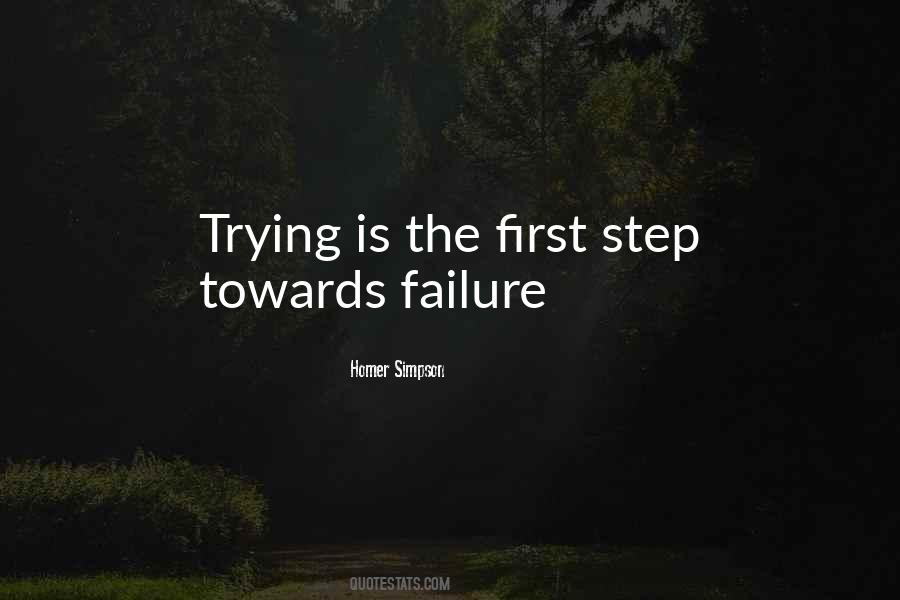 Failure Is A Step To Success Quotes #236722