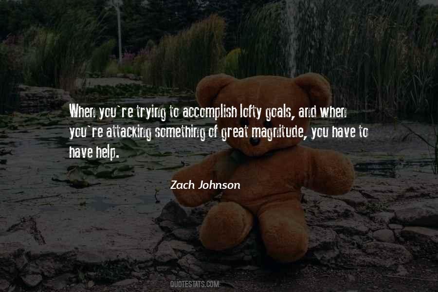 Trying To Accomplish Something Quotes #1640788