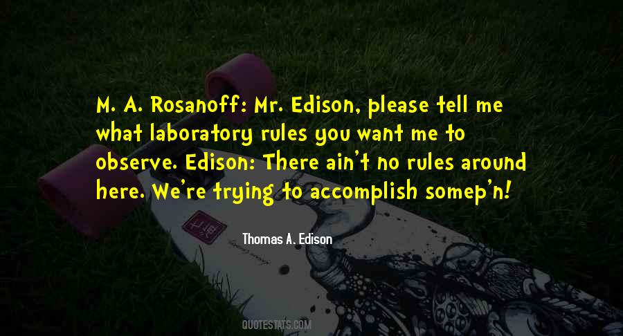 Trying To Accomplish Something Quotes #479711