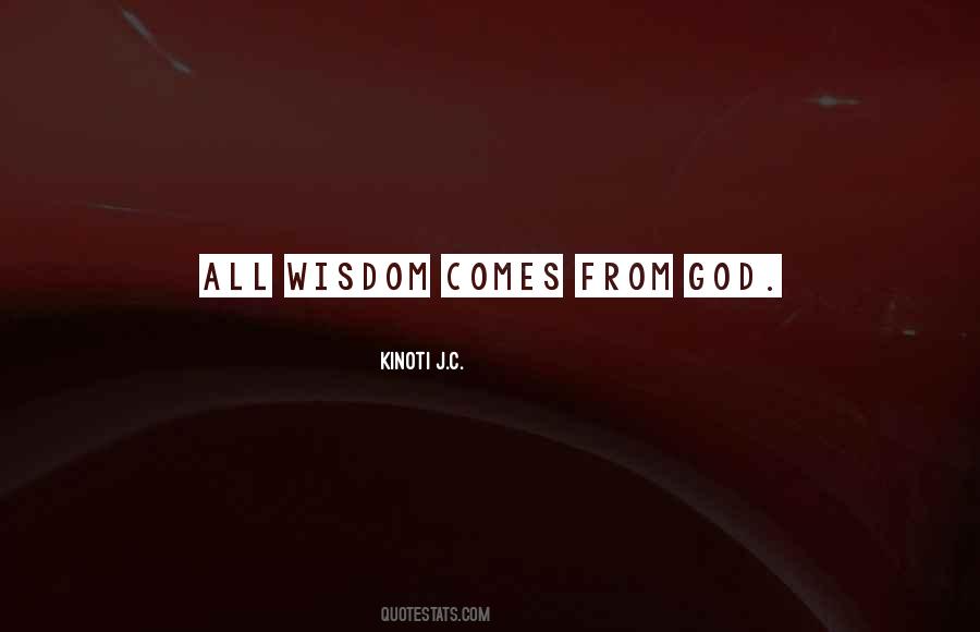 Wisdom God Quotes #293438