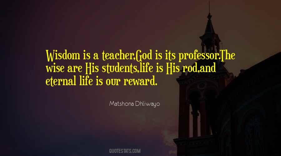 Wisdom God Quotes #29419