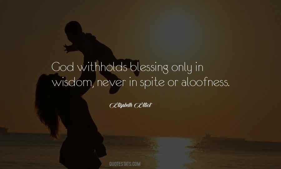 Wisdom God Quotes #602550