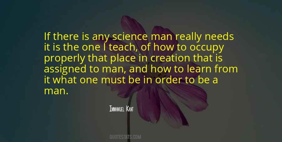What Is A Man Quotes #47884
