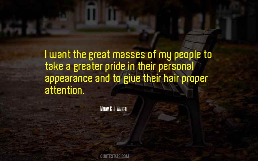 Pride In Your Appearance Quotes #642784