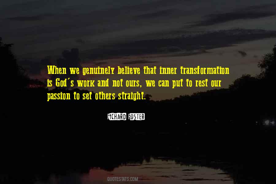 Transformation Work Quotes #1457308