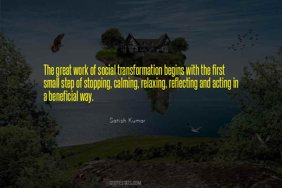 Transformation Work Quotes #926606