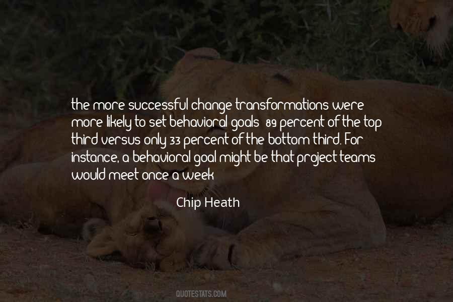 Goals Change Quotes #1059136