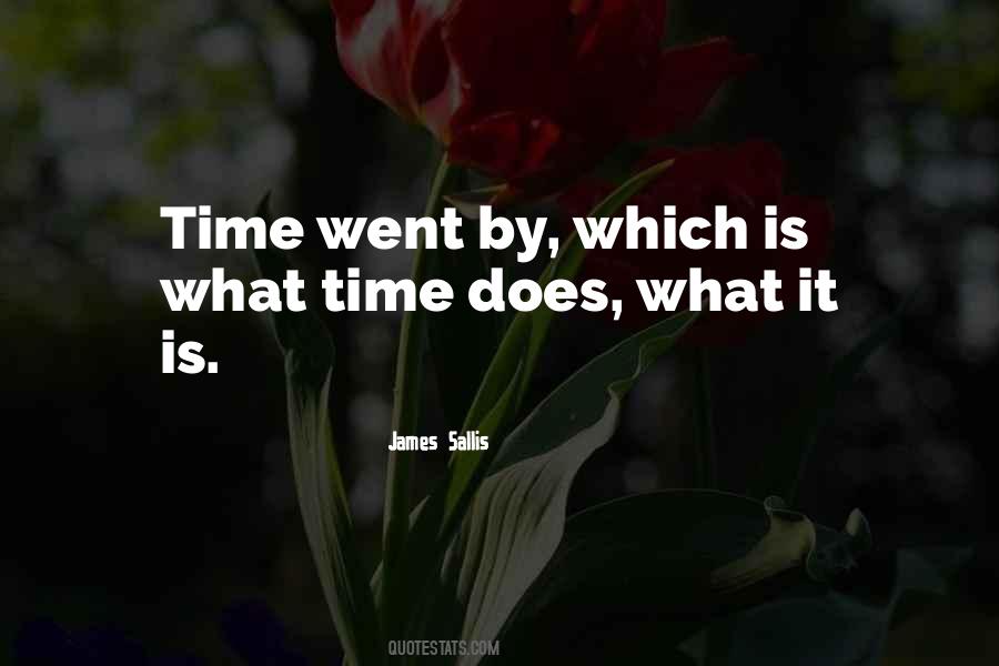 What Time Quotes #1019285