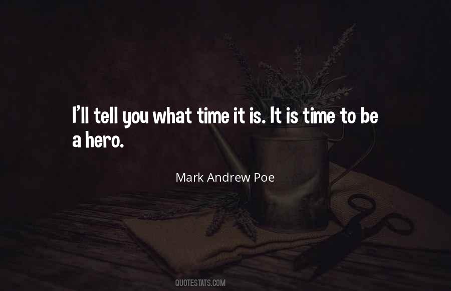 What Time Quotes #266259