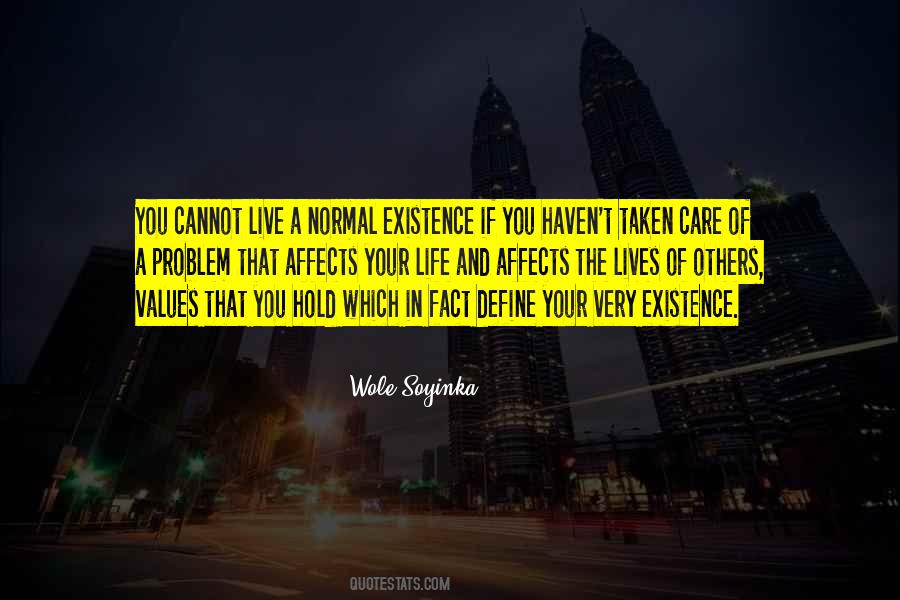 Live A Normal Life Quotes #430317