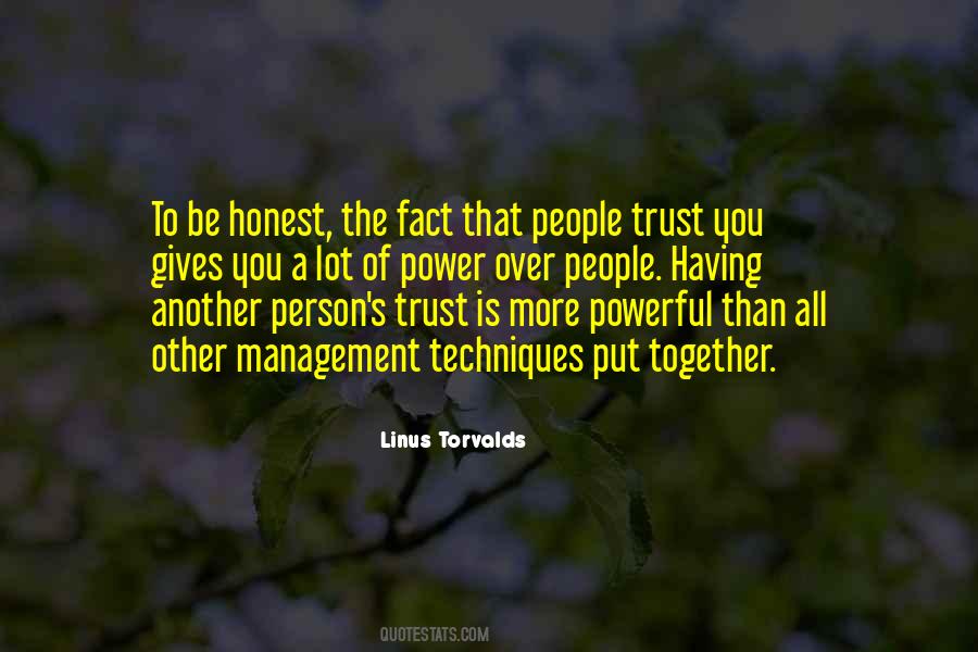 Having Trust Quotes #848958