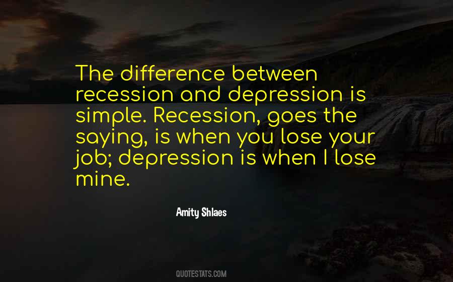Job Depression Quotes #1679853