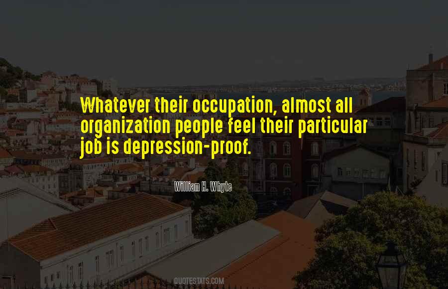 Job Depression Quotes #382997