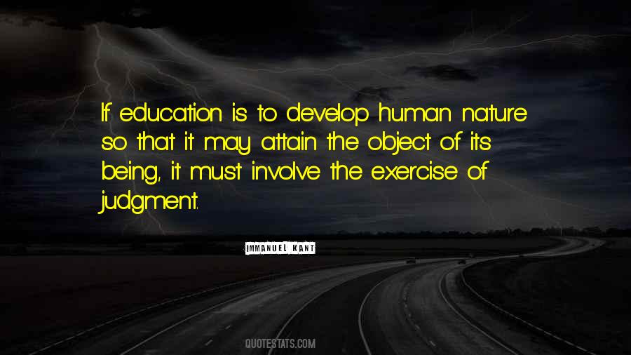 Object Of Education Quotes #413578
