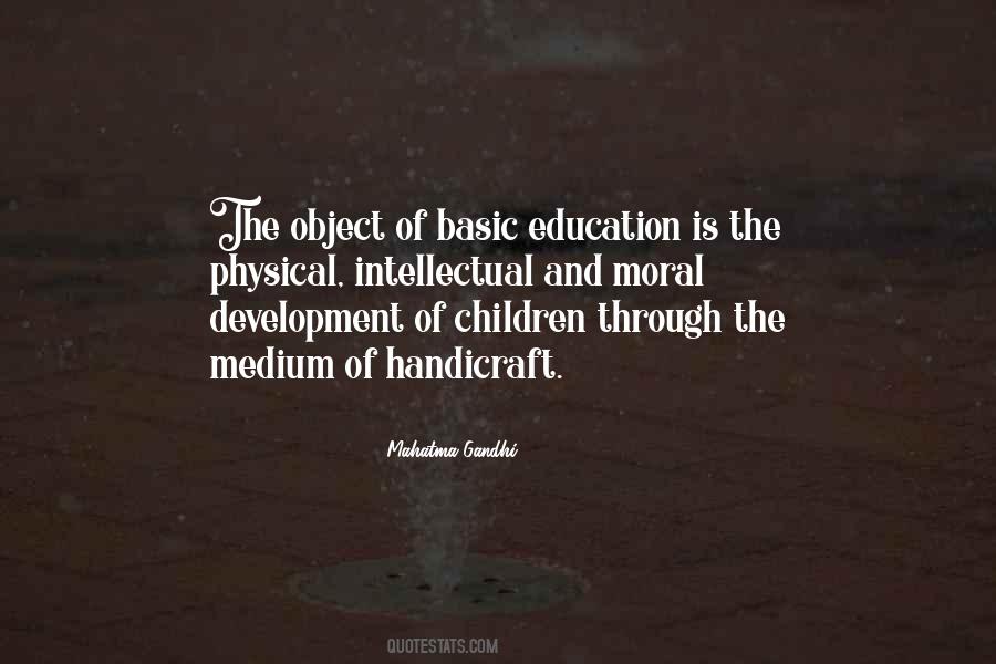Object Of Education Quotes #880715