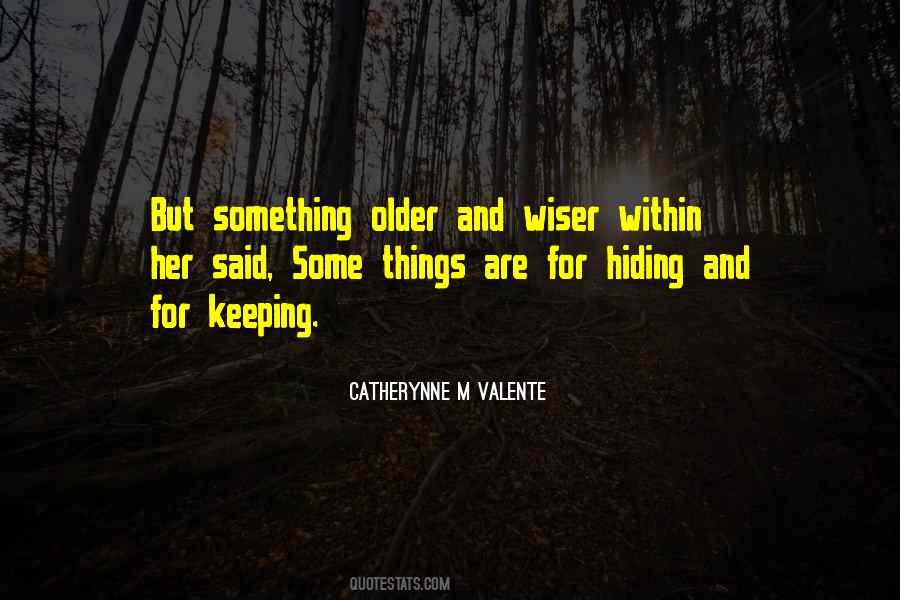 Quotes About Hiding Things #381197