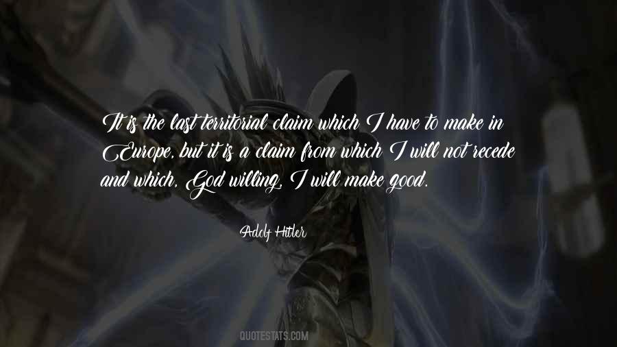 I Claim It Quotes #132346